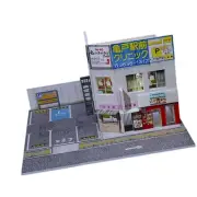 1/64 Parking Lot Display Case Alloy Car Model Toy Display Stand with Lights