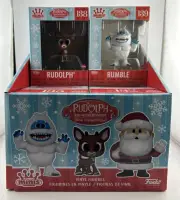 2023 Funko Minis Rudolph Red-Nosed Reindeer Complete Set of 10 Chases & Display