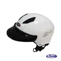 在飛比找momo購物網優惠-【ASIA】A609 四合扣款式 摩登安全帽(珍珠白)