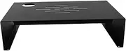 Ergonomic Monitor Stand Riser for Desk Stylish Printer Bracket with Non Slip Pads Space Saving Design for Laptop and Easy Assembly for Home Office Setup