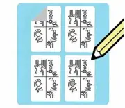 Bassoon Fingering Diagram Stickers (156 sticker pack)
