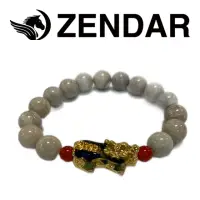 在飛比找momo購物網優惠-【ZENDAR】國際精品 蘇打石變色招財貔貅手鍊(22473