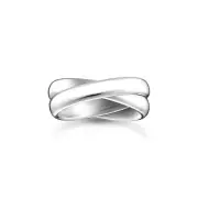 Genuine THOMAS SABO Slim ring in duo design