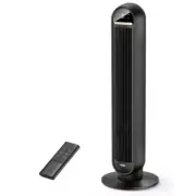 36" Nomad One Tower Fan w/ Remote, 34dB Quiet, 90° Oscillating, 8-Hour Timer