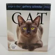 2022 Cat Page-A-Day Gallery Calendar (BRAND NEW) Ephemera Planners Decoupage
