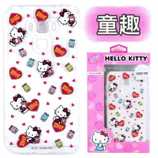 【Hello Kitty】ASUS ZenFone 3 Max 5.5吋 ZC553KL 彩繪空壓手機殼