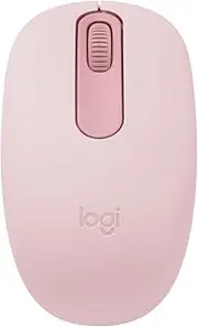 Logitech M196 Bluetooth Wireless Mouse, Compact and Portable Mouse for Laptops, Tablets and More, 12-Month Battery, Smooth Tracking, Compatible with PC and Mac, Windows and macOS, Rose