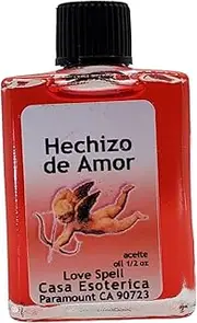 Magick Space Spiritual Anointing Oil -(Hechizo de Amor Aceite) Love Spell Oil - for Attraction & Romance - Draw Love & Passion into Your Life-0.5 FL OZ (1 Pack)