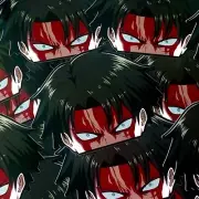 LEVI ANIME PEEKER STICKER ATTACK ON TITAN CAR DECAL