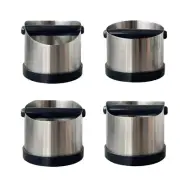 Nonslip Coffee Knocks Box Coffee Ground Bin for Home Kitchens and Small Cafes