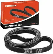 Engine Serpentine Drive Belt Compatible with Nissan Maxima 1989-1994, Quest 1993-1998, 3.0L