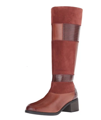 New Clarks NEVELLA NOVA Leather Women Boots Size 9 (MSRP $200)