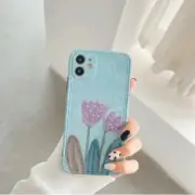Vintage Flowers Tulip iPhone 12 Pro Max Case Beautiful Women Lovely Pretty New