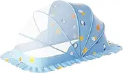 Baby Crib Net - Portable Foldable Bed Net - Portable Canopy, Bite-Proof Netting, Breathable Mesh for Bedroom Home Nursery Room Indoor Travel