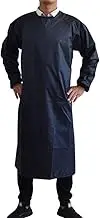 Unisex Waterproof Apron with Long Sleeves for Cleaning,Butcher,Grooming