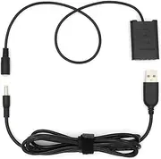 NP-BX1 USB Power Supply Replacement Battery, DK-X1 DC Coupler Camera Charger Kit for Sony Cybershot DSC-RX1 RX1R RX100 II RX100 III RX100 IV M2 M3 M4 Digital Cameras