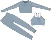 [DEARMAMY] Yoga Pants Women Yoga Leggings Top Seamless High Waist Comfortable for Gym Sports