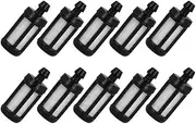 10pc Fuel Petrol Tank Filter For ST Ms361 Ms381ms038 Ms380 Ms660 Ms066 Ms260 Air Fuel Oil Filter Chainsaw Trimmer Garden Tool Size:8.2 * 17 * 32mm