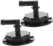 ULTECHNOVO Motorcycle Radiator Cap Coolant Reservoir Replacement Overflow Tank Cap Sturdy Plastic Build Quick Fit