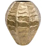 LVD Metal Flower Vase Alegra Tabletop Display Home/Lounge Decor 31.5cm Gold