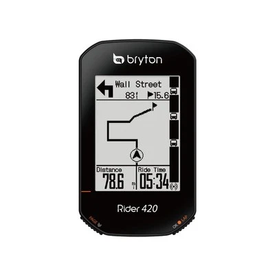 Unisex Rider 420e GPS Cycle Cycling Computer, Black, 83.9x49.9x16.9 UK