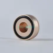 1PC CNC 49X22mm Gold Color Aluminum Feet for Audio Amplifier Speaker