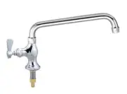 BK Resources OptiFlow Heavy Duty Pantry Faucet w/ 18"Jointed Swing Spout