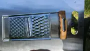 Stainless steel cheese grater, vegetable shredder, multi-caliber, a must-have...