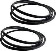 2 Pack 144959 Deck Belt for Craftsman LT1000 LT2000 LT3000 42 Inch Riding Mower Replacement Parts for Husqvarna Poulan AYP 532144959 138255 130801 532138255 160855 24690 144959D (1/2" X 95")