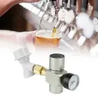 CO2 Dispenser For Beer Charger Includes 0-60 PSI Keg Regulator 3/8UNF Thread