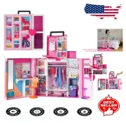 Interactive Dream Closet with 35+ Styles, Hamper Chute, & Mirror for Kids 3+