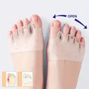 2pcs Orthotics Toe Separator Silicone Bunions Toe Corrector Foot Massage
