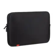 Rivacase Antishock Laptop Sleeve for 13.3" MacBook - Black Memory Foam for Ultimate Protection - Also Fit Ultrabooks & Tablets [5123 black]
