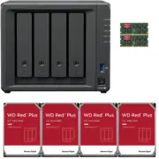 Synology DS423+ 4-Bay NAS 6GB RAM 48TB (4x12TB) of WD Red Plus Drives