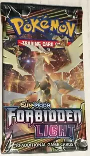 2018 Pokemon Factory Sealed Sun & Moon Forbidden Light Necrozma Booster Pack