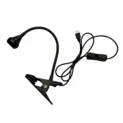 395nm LED Ultraviolet Lights Clip-On Flexible Metal Tube UV Lamp Durable Gift