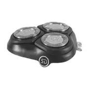 Replacement Shaver Head for Philips S4303 S3206 S3212 S3115 SH30 Razor Blade-Silver Black&silver