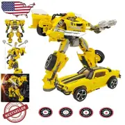 Alloy Deformation Robot Toy - Educational & Fun Transforming Action Figure