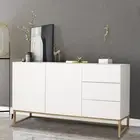 Levede Buffet Sideboard Storage Cabinet White