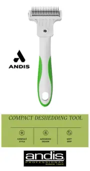 ANDIS COMPACT DESHEDDING TOOL Dematting Rake Stripper De-Matting*SMALL DOG CAT