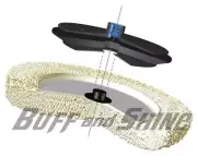 BUFF AND SHIN 7503GT 100% 4 ply twisted wool grip pad