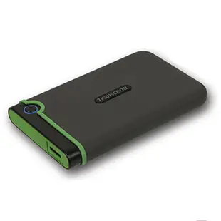 創見︱StoreJet 2.5吋 1TB USB3.1 軍規防震(鐵灰)【九乘九文具】外接硬碟 防震行動硬碟 外接硬碟