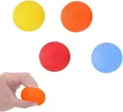 4Pcs Anti-Stress Relief Balls Physical Therapy Hand Exercise Ball Kit Finger Wri