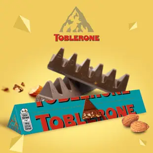 【TOBLERONE】瑞士三角巧克力100克 (牛奶巧克力/葡萄堅果/脆杏仁/黑巧克力/白巧克力 口味任選)｜官方直營