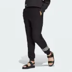 【ADIDAS 愛迪達】長褲 女款 運動褲 三葉草 JOGGERS 黑 IB7321