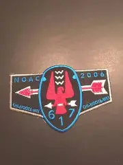 OA CHI-HOOTA-WEI LODGE 617 S49 2006 NOAC FLAP