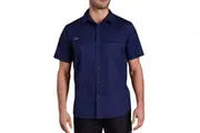 King Gee Mens Workcool Pro Ripstop Work Shirt K14022 - Navy