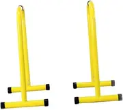 Hellery Dip Stand Station Dip Stations Push up Stand Upper Body Exercise Dip Bar Stations Pull up Bar Stands for Muscle Building