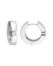 14K Diamond Earrings .16 ct.
