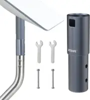 Starlink Mounting Kit,Starlink Pipe Mount Adapter,Aluminum